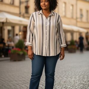 Baltic Born Beckett Button Top